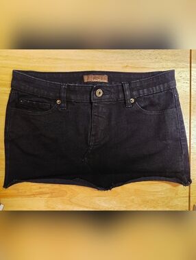 Urban Behavior Y2K Style Black Denim Skirt Size Xs